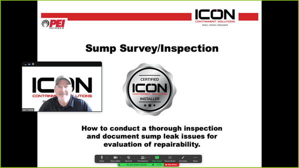 Icon Sump Survey Pro
