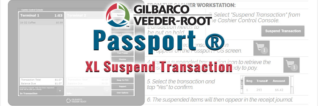 GVR Passport Tips: XL Suspend Transaction